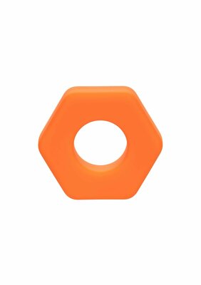 Alpha Prolong Sexagon Ring - Orange