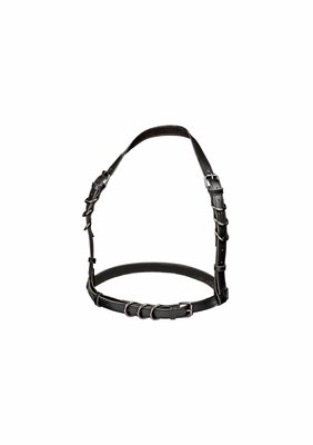 Halter Buckle Harness - Black