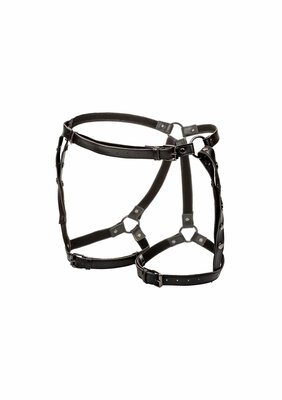 Riding Thigh Harness +Size - Black
