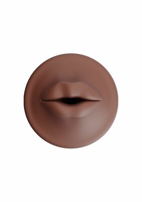 Autoblow AI Ultra Mouth Sleeve - Brown skin tone