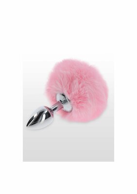 Bunnytail Buttplug - Pink