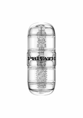 Clear Shot Double Masturbator - Transparent