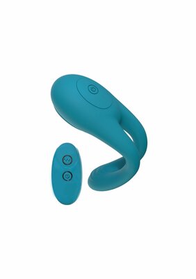 Love Connection Couples Ring - Petrol