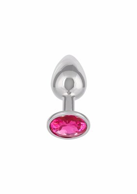 Jewel Small Rose Plug - Pink