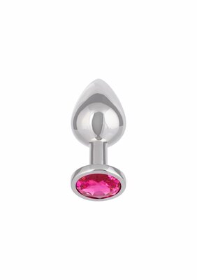 Jewel Large Rose Plug - Pink