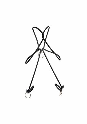 DNGEON Cock Ring Rope - Black