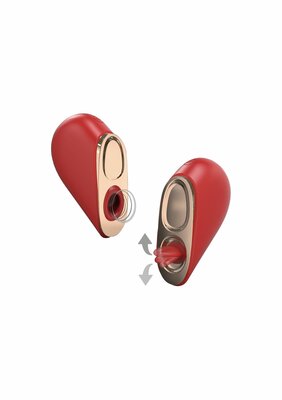 Heartbreaker 2-in-1 Stimulator - Red