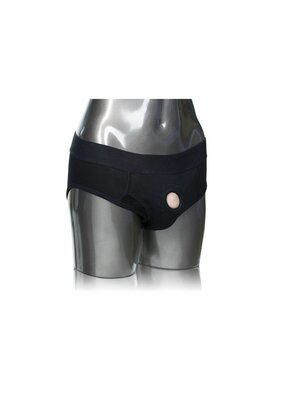 Packer Gear Brief Harness - Black - L/XL