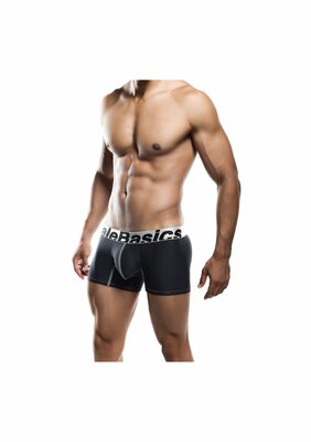 MaleBasics Microfiber Boxer - Black - L