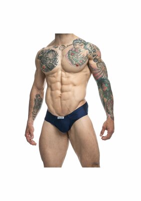 J+S Cheek Bikini - Navy Blue - S
