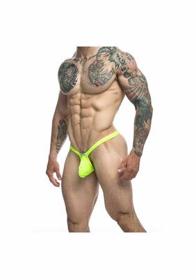 J+S Bulge Thong - Yellow - L