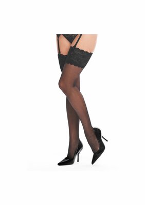 Stockings S015 - Black - L/XL