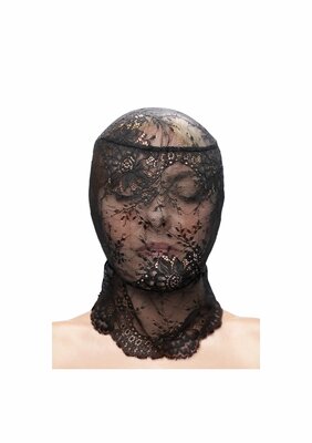 Lace Hood - Black