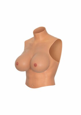 Wearable Breasts Shirt E Cup - Light skin tone