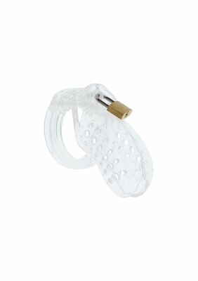Chastity Cock Cage Acrylic - Transparent
