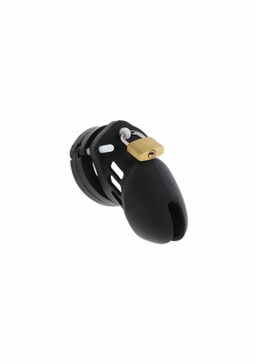 Chastity Cock Cage Silicone S - Black