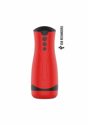 Super Suction Masturbator - Red