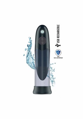 Automatic Aqua Penis Pump - Black