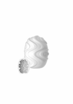 Mini Masturbator Art - White