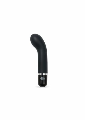 Mini Silicone G-Spot Vibrator - Black