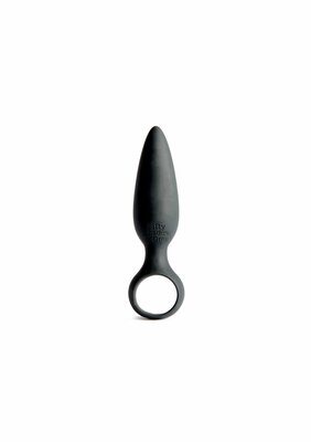 Silicone Butt Plug - Black