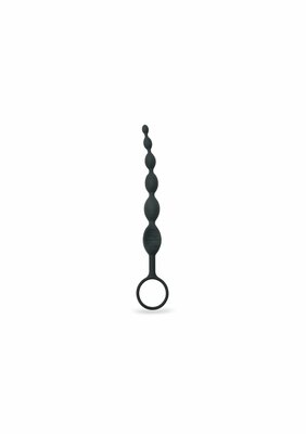 Silicone Anal Beads - Black