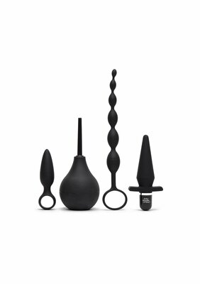 Anal Kit 4 Pcs - Black