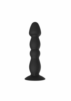 Vibrating Anal Plug Large - Black