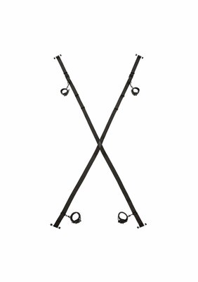 Over The Door Cross - Black