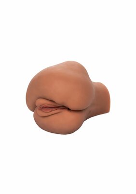 Stroke It Side Banger - Brown - Brown skin tone