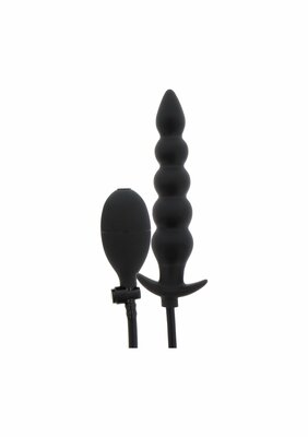 Inflatable Ribbed Plug Advance - Black