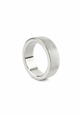 CrissCross C-Ring 40mm - Silver