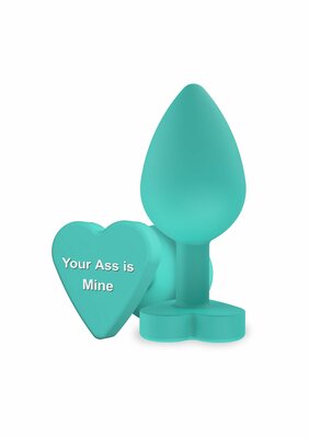 Your Ass Is Mine Buttplug - Green