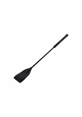Crop Flapper Whip - Black