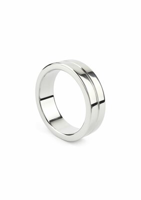Single Grooved C-Ring 45mm - Silver