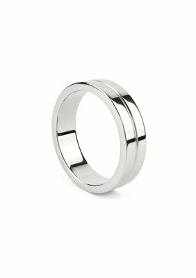 Single Grooved C-Ring 50mm - Silver