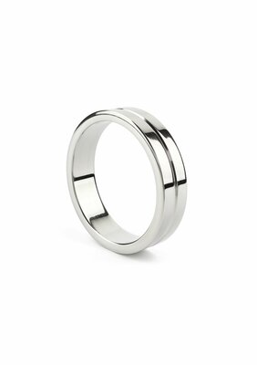 Single Grooved C-Ring 55mm - Silver