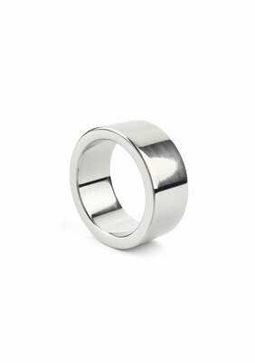 Mega Wide Band C-Ring 40mm - Silver