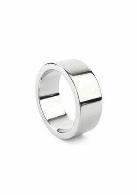 Mega Wide Band C-Ring 45mm - Silver