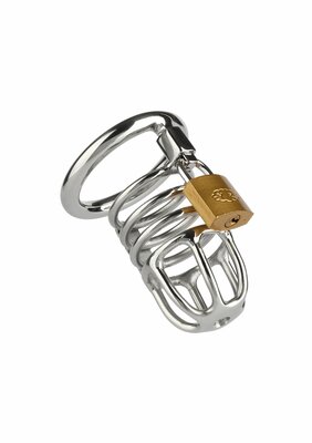 Master Chastity Cock Cage - Silver