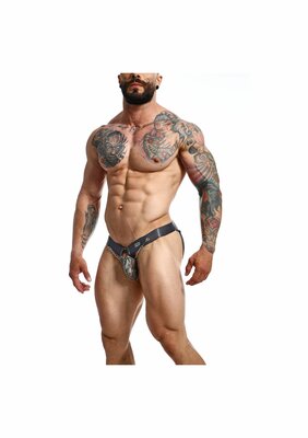 DNGEON Snap Jockstrap - Grey