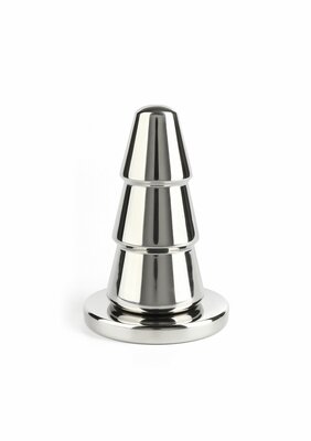 Advanced Cone Butt Plug - Silver