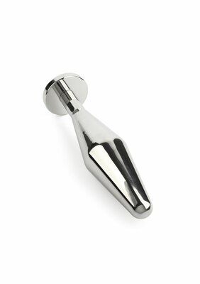 Classic Butt Plug Large - Silver