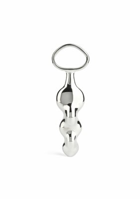 DisXco Thruster Dildo - Silver