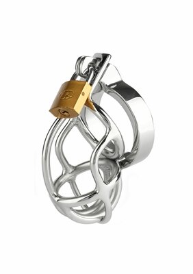 San Quentin Chastity Cage - Silver