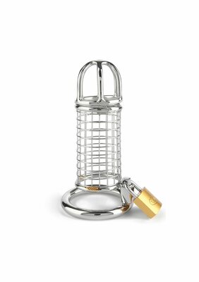 Matrix Cock Cage - Silver