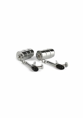 Aligator Nipple Clamps Weights - Silver