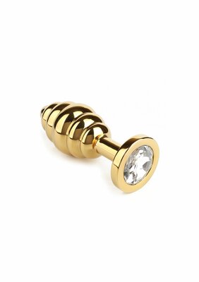 Twister ButtPlug Large - Gold