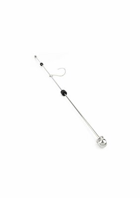 Long Thai Hooked Pain Stick - Silver
