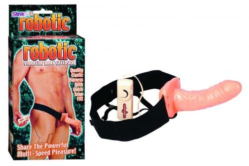 Image of Strap-on Vibrerende Holle Penisverlenger